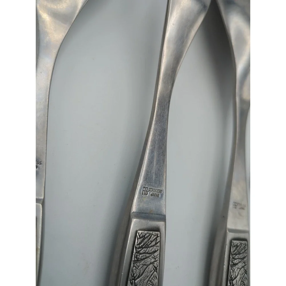 Arthur Salm Stainless Steel Hostess Serving Carving‎ Salad Set AS ASF3 MCM Japan